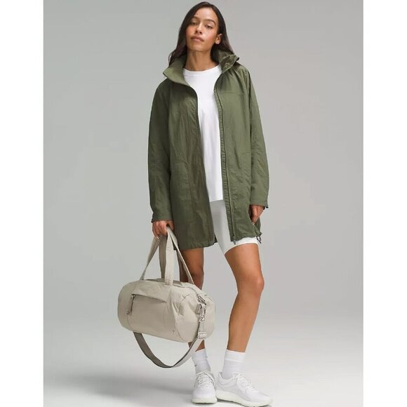 Lululemon Women's On My Level Duffle Bag 16L Raw Linen Beige OS